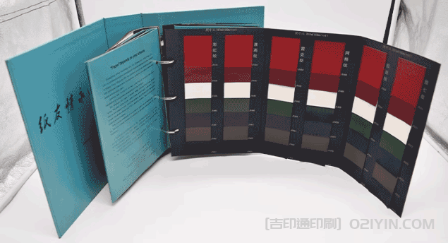 上海板材色卡樣冊(cè)印刷  第4張